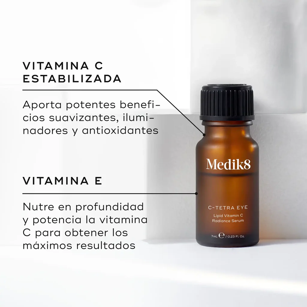 C-Tetra® Eye de la marca MEDIK8: Componentes