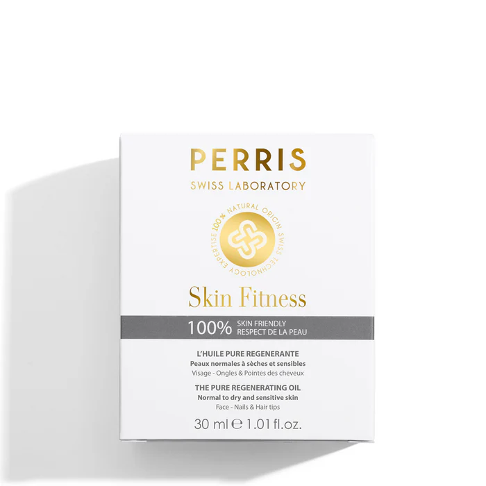 The Pure Regenerating Oil de la marca PERRIS SWISS LABORATORY: Caja